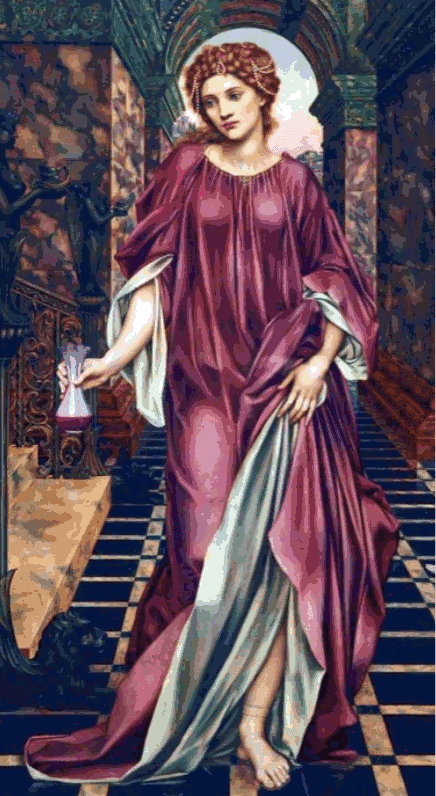 Evelyn de Morgan; Medea, Williamson Art Gallery & Museum. Evelyn de Morgan; Medea, Williamson Art Gallery & Museum.