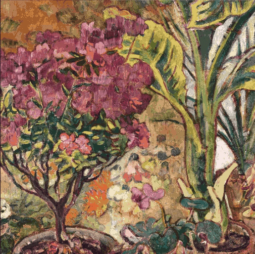 Azalées et Plantes Vertes, Louis Valtat, private collection. Azalées et Plantes Vertes, Louis Valtat, private collection.